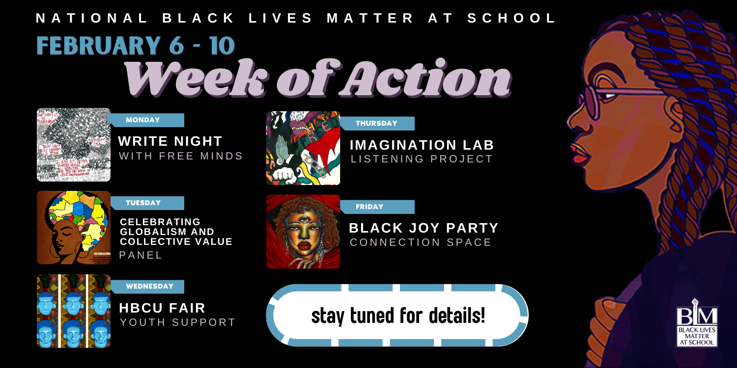 2023 Week of Action events during February 6-10.